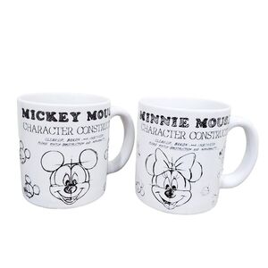 MICKEY & Minnie Mouse Character Construction Set of 2 Mug
